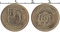 Продать Монеты Марокко 5 сантим 1987 