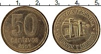 Продать Монеты Аргентина 50 сентаво 2009 Латунь