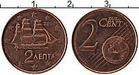 Продать Монеты Греция 2 евроцента 2002 Бронза