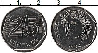 Продать Монеты Бразилия 25 сентаво 1994 Сталь
