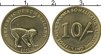 Продать Монеты Сомали 10 шиллингов 2002 
