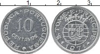 Продать Монеты Сан-Томе и Принсипи 10 сентаво 1971 Алюминий