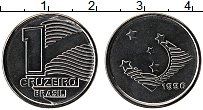 Продать Монеты Бразилия 1 крузейро 1990 Медно-никель