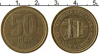 Продать Монеты Аргентина 50 сентаво 1992 Бронза