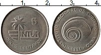Продать Монеты Куба 5 сентаво 1989 Сталь