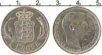 Продать Монеты Дания 1 крона 1945 Серебро