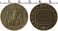 Продать Монеты Австрия 20 шиллингов 1995 Латунь