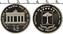 Продать Монеты Экваториальная Гвинея 1000 франков 1991 Медно-никель