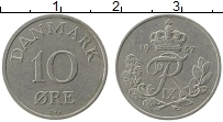 Продать Монеты Дания 10 эре 1957 Медно-никель