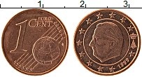 Продать Монеты Бельгия 1 евроцент 1999 сталь с медным покрытием