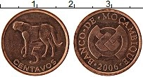 Продать Монеты Мозамбик 5 сентаво 2006 сталь с медным покрытием