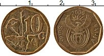 Продать Монеты ЮАР 10 центов 2006 Бронза
