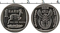 Продать Монеты ЮАР 1 ранд 2008 Медно-никель