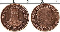 Продать Монеты Остров Джерси 1 пенни 2005 Бронза