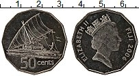 Продать Монеты Фиджи 50 центов 1999 Медно-никель