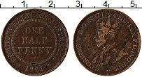 Продать Монеты Австралия 1/2 пенни 1927 Медь