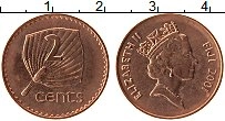 Продать Монеты Фиджи 2 цента 2001 Медь