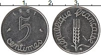 Продать Монеты Франция 5 сантим 1964 Сталь