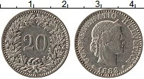 Продать Монеты Швейцария 20 рапп 1943 Медно-никель