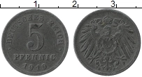 Продать Монеты Германия 5 пфеннигов 1919 Медно-никель