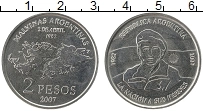 Продать Монеты Аргентина 2 песо 2007 Медно-никель