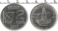 Продать Монеты Аргентина 2 песо 2007 Медно-никель