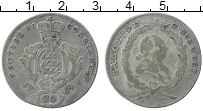 Продать Монеты Вюртемберг 20 крейцеров 1764 Серебро