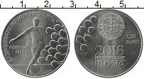 Продать Монеты Португалия 2 1/2 евро 2018 Медно-никель