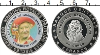 Продать Монеты Конго 5 франков 1999 Медно-никель