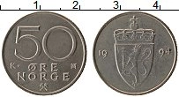 Продать Монеты Норвегия 50 эре 1989 Медно-никель