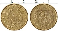 Продать Монеты Финляндия 5 марок 1951 Бронза