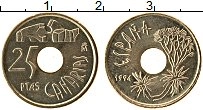 Продать Монеты Испания 25 песет 1994 