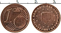Продать Монеты Нидерланды 1 евроцент 2001 Медь