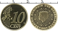 Продать Монеты Нидерланды 10 евроцентов 1999 Латунь