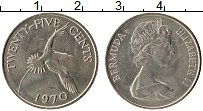 Продать Монеты Бермудские острова 25 центов 1980 Медно-никель