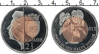 Продать Монеты Бонайре 2 1/2 доллара 2011 Биметалл