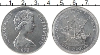 Продать Монеты Остров Мэн 1 крона 1979 Медно-никель