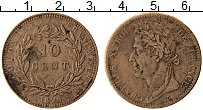 Продать Монеты Франция 10 сантим 1829 Медь