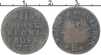 Продать Монеты Пруссия 2 гроша 1764 Серебро