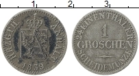 Продать Монеты Анхальт 1 грош 1862 Серебро