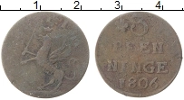Продать Монеты Померания 3 пфеннига 1776 Медь