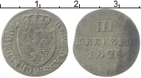 Продать Монеты Нассау 3 крейцера 1810 Серебро