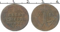 Продать Монеты Гессен-Кассель 1 хеллер 1755 Медь