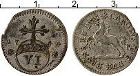 Продать Монеты Брауншвайг-Люнебург 1/6 талера 1744 Серебро