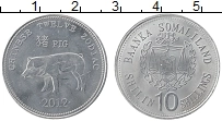 Продать Монеты Сомалиленд 10 шиллингов 2012 Бронза