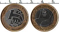 Продать Монеты Бразилия 1 реал 2014 Биметалл