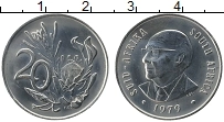 Продать Монеты ЮАР 20 центов 1979 Медно-никель