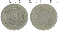 Продать Монеты Бразилия 100 рейс 1889 Серебро