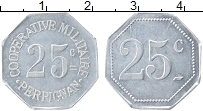 Продать Монеты Франция 25 сантим 0 Алюминий