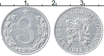 Продать Монеты Чехословакия 3 хеллера 1953 Алюминий